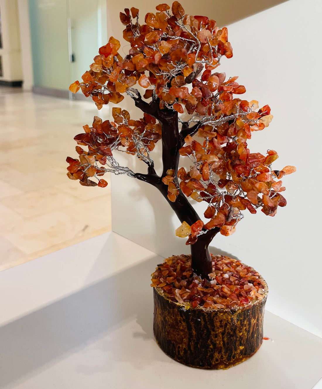 Carnelian Crystal Tree (500) count