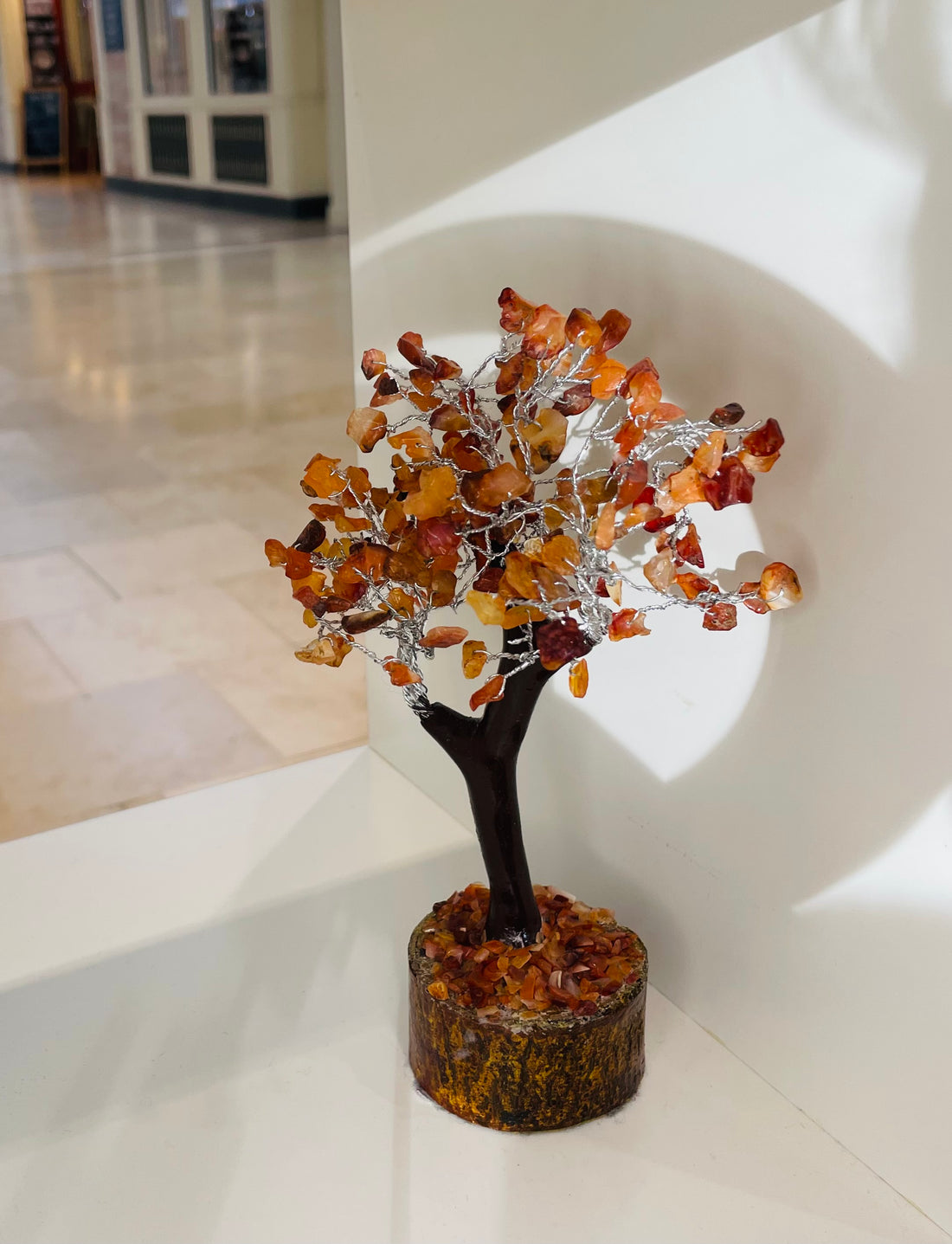 Carnelian Crystal Tree (160) count
