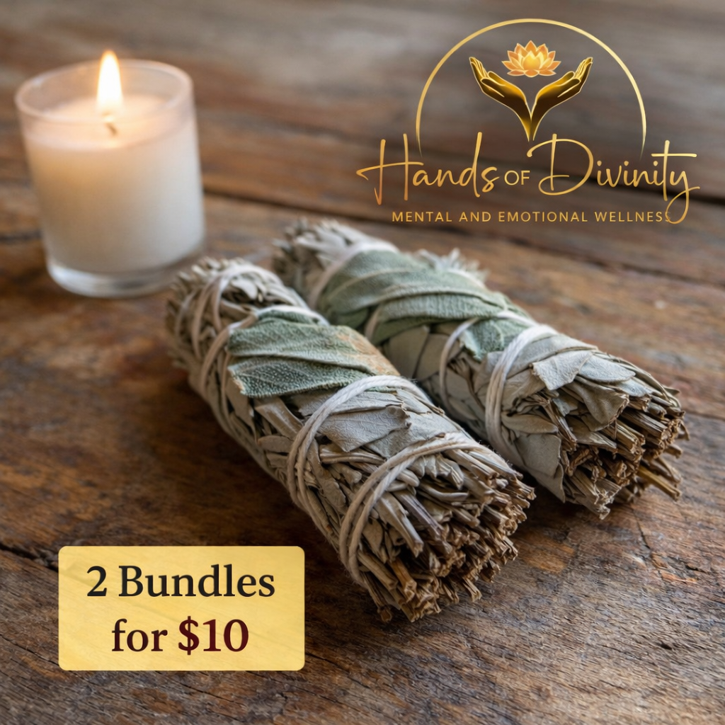 White Sage Bundle 2 for $10 | Space Cleansing, Energy Clearing & Spiritual Protection
