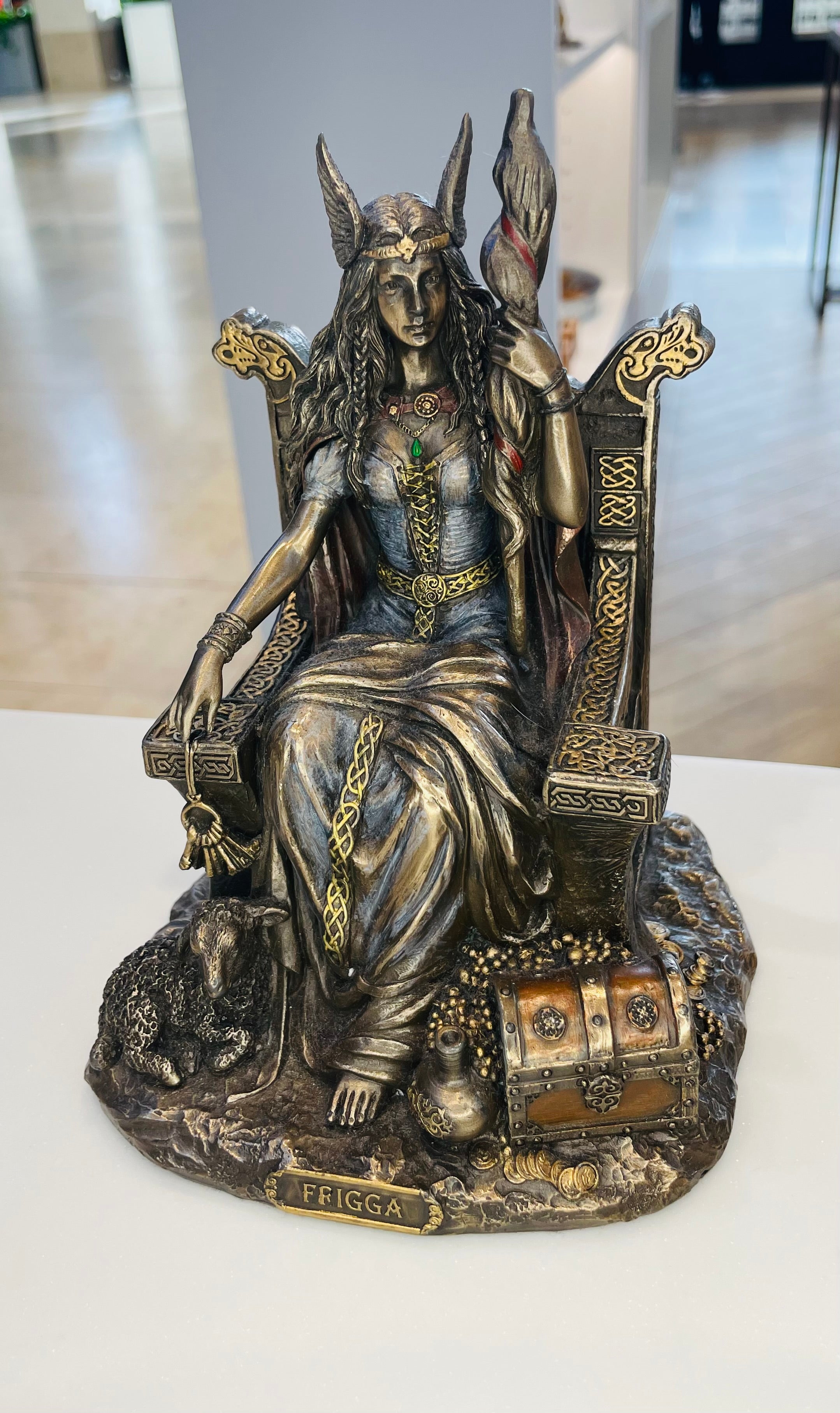 FRIGGA Statue