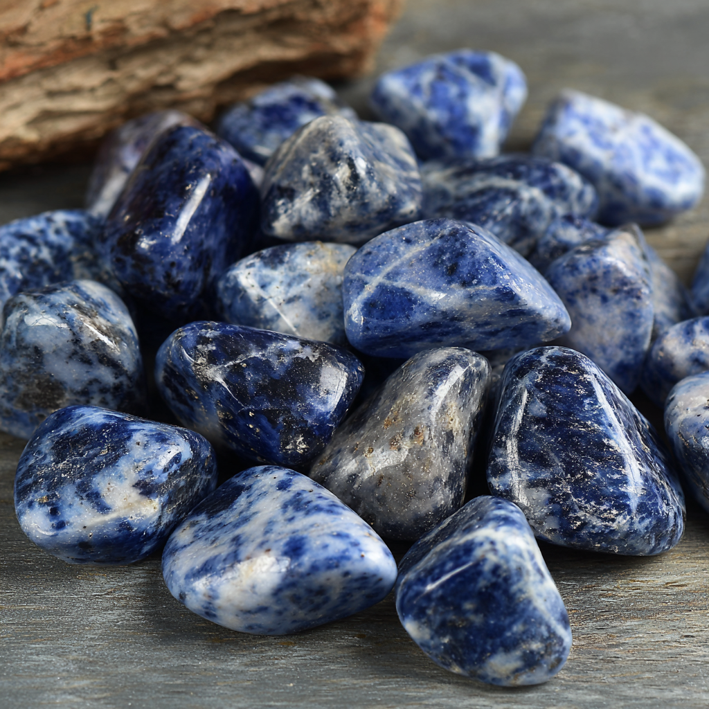 Blue Sodalite Crystal | Clarity, Communication & Spiritual Balance