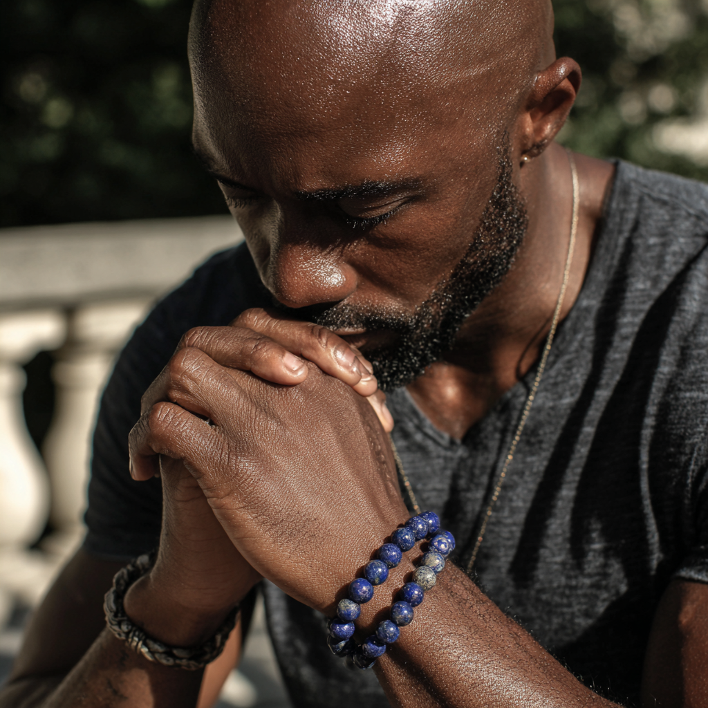 The Royal Blue | Lapis Lazuli Bracelet | Wisdom, Truth & Divine Authority