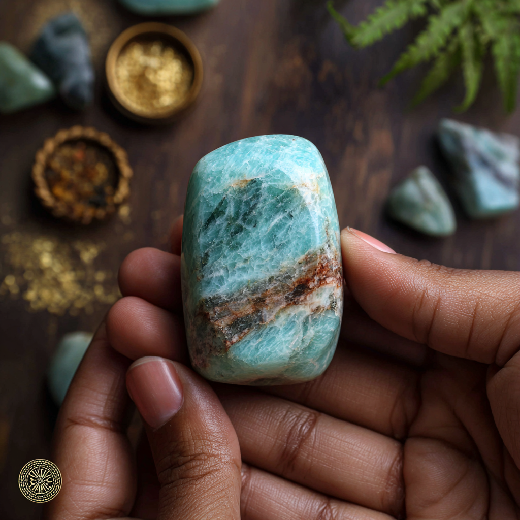 Amazonite Crystal | Inner Peace, Communication & Emotional Balance