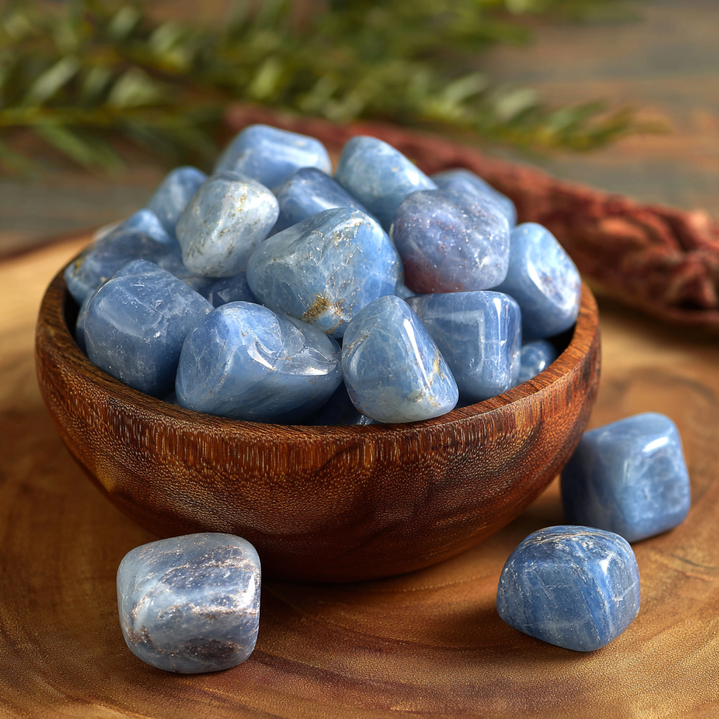 Angelite Crystal | Divine Connection, Comfort & Spiritual Guidance