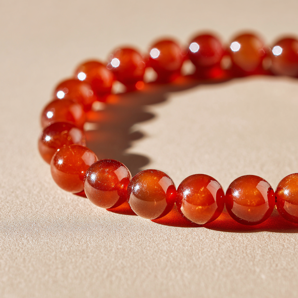 Carnelian Bracelet | Sacral Chakra, Passion & Creative Energy