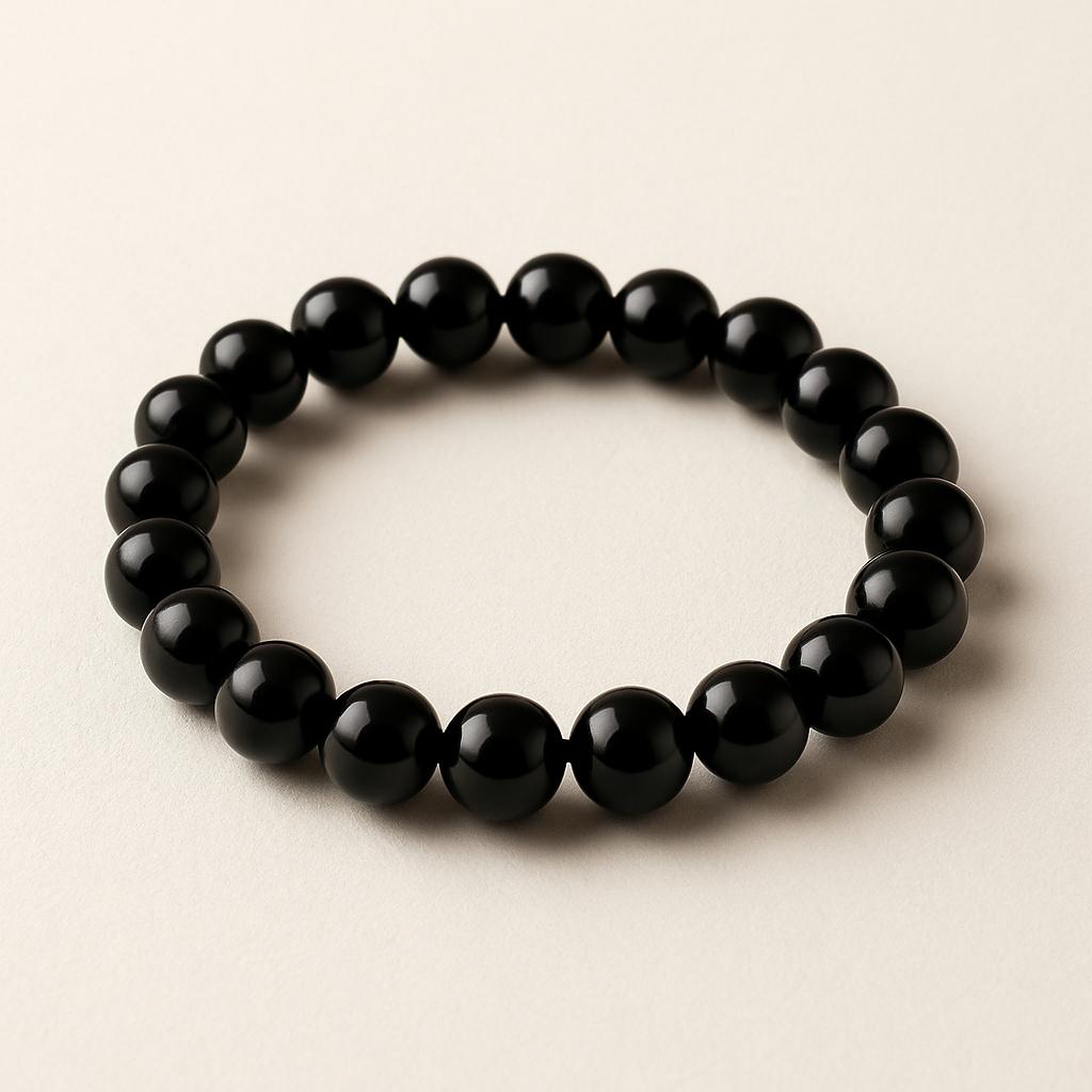 Black Obsidian Crystal Bracelet