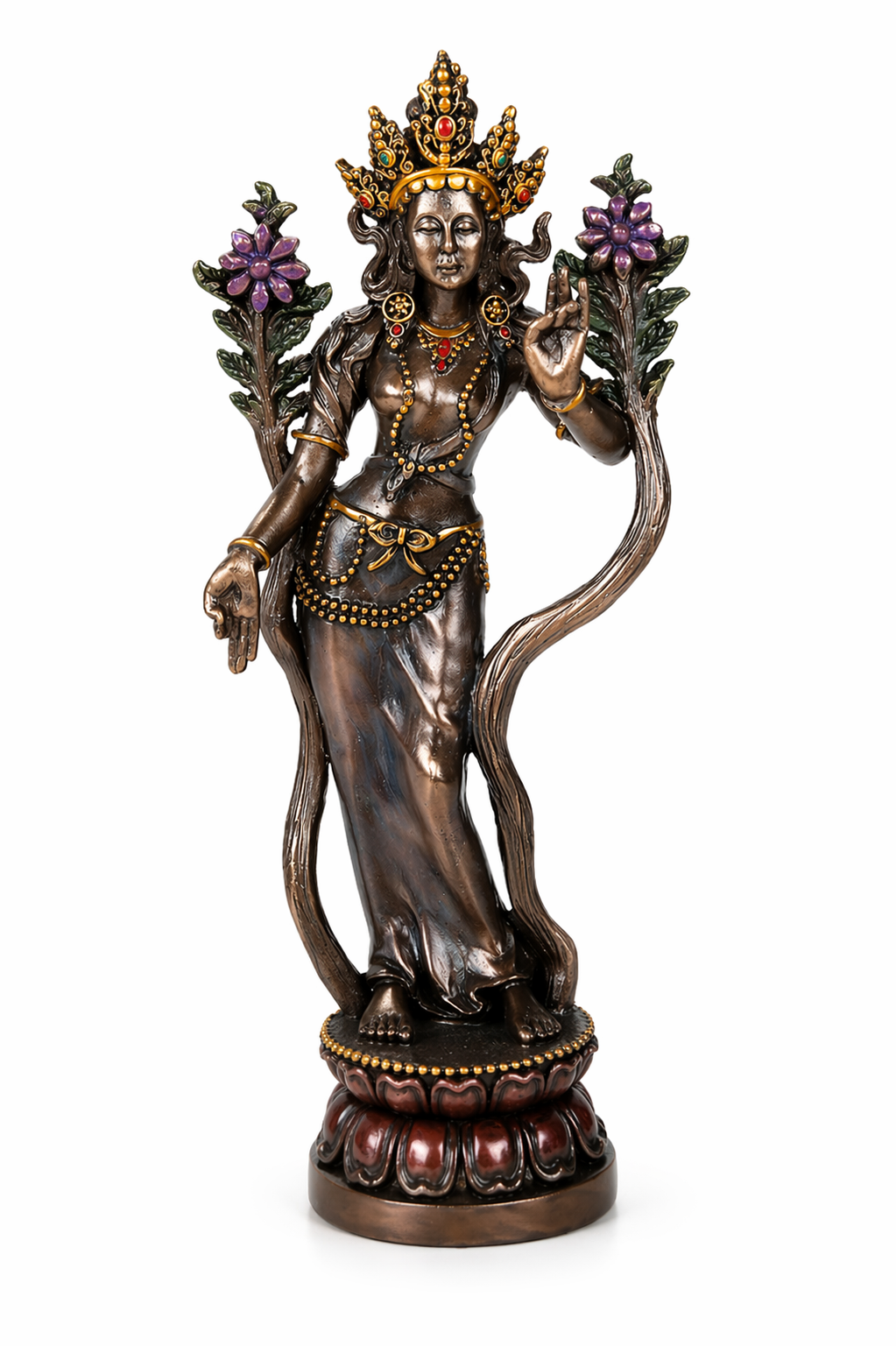 Goddess Tara Statue | Healing, Compassion & Sacred Feminine Energy | 8.25"