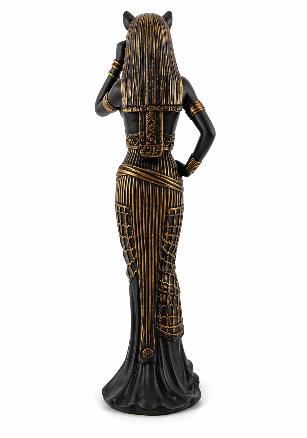 Bastet Goddess Statue | Egyptian Goddess of Protection & Divine Feminine | 10.75"