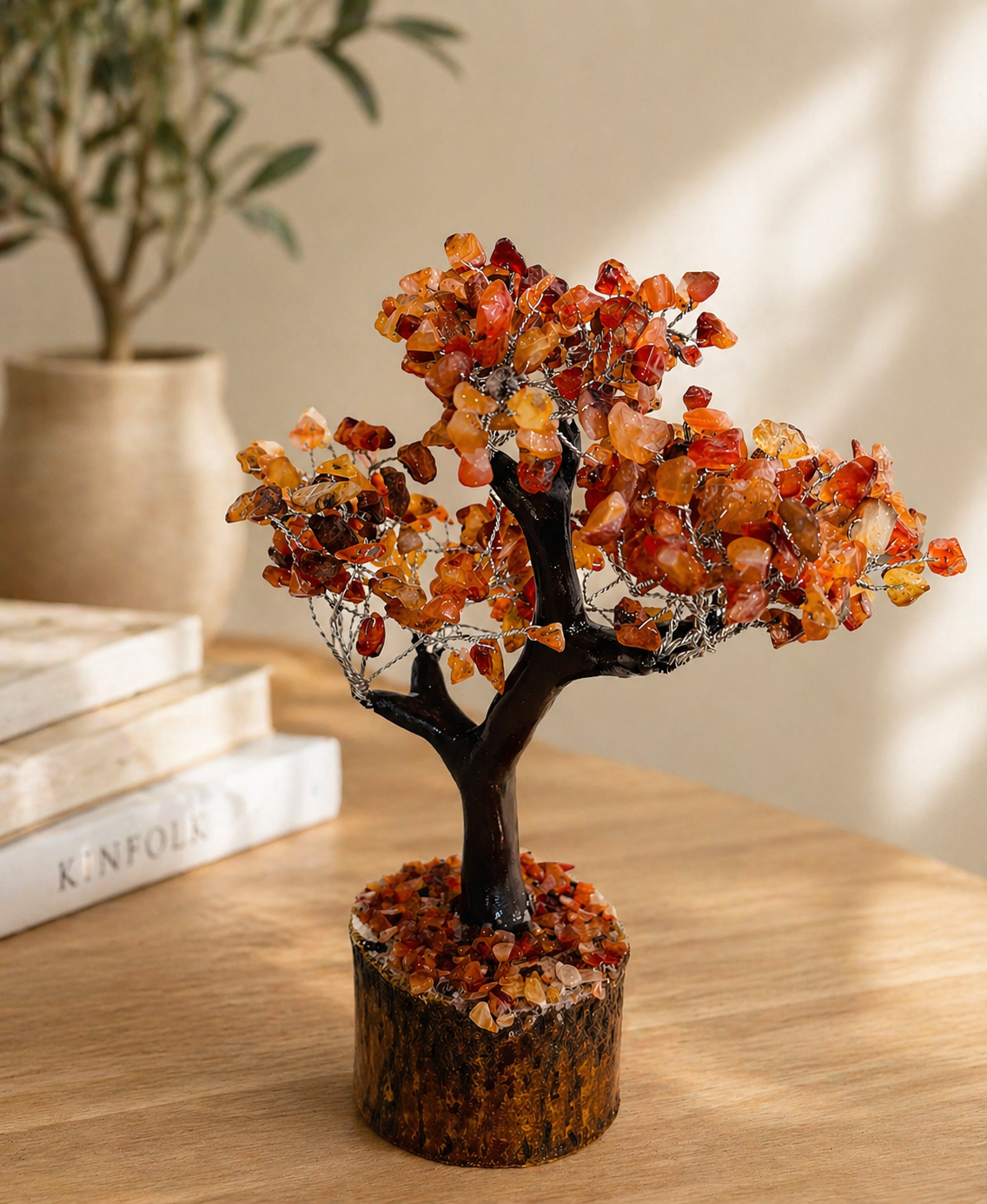 Carnelian Crystal Tree | Creativity, Abundance & Sacred Life Force Energy