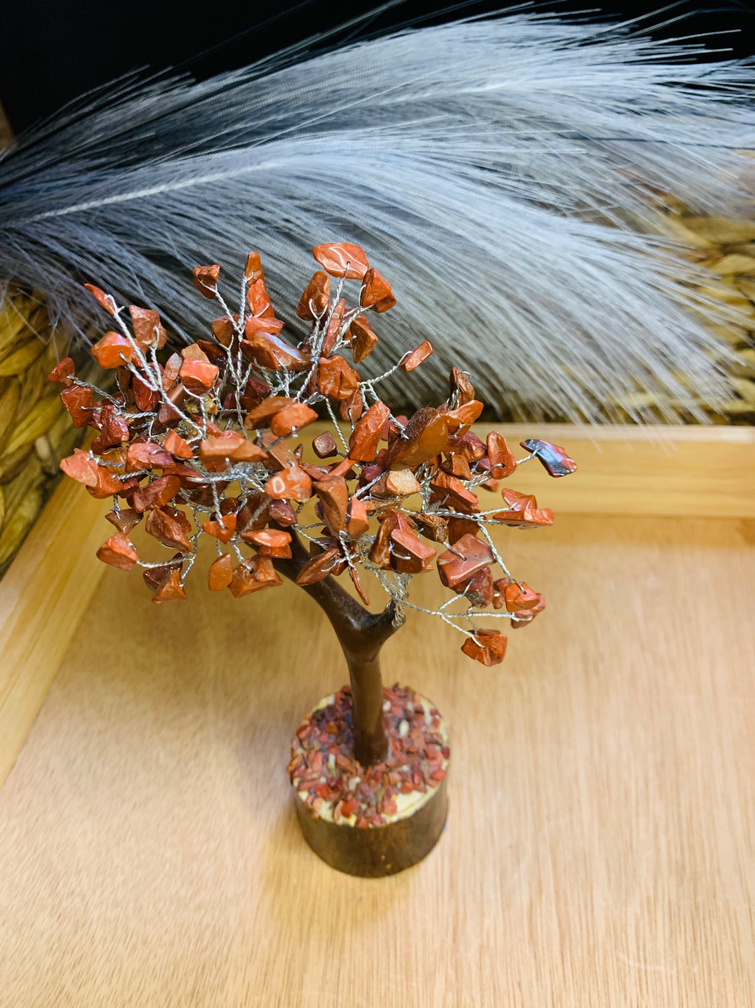 Red Jasper tree 60 count