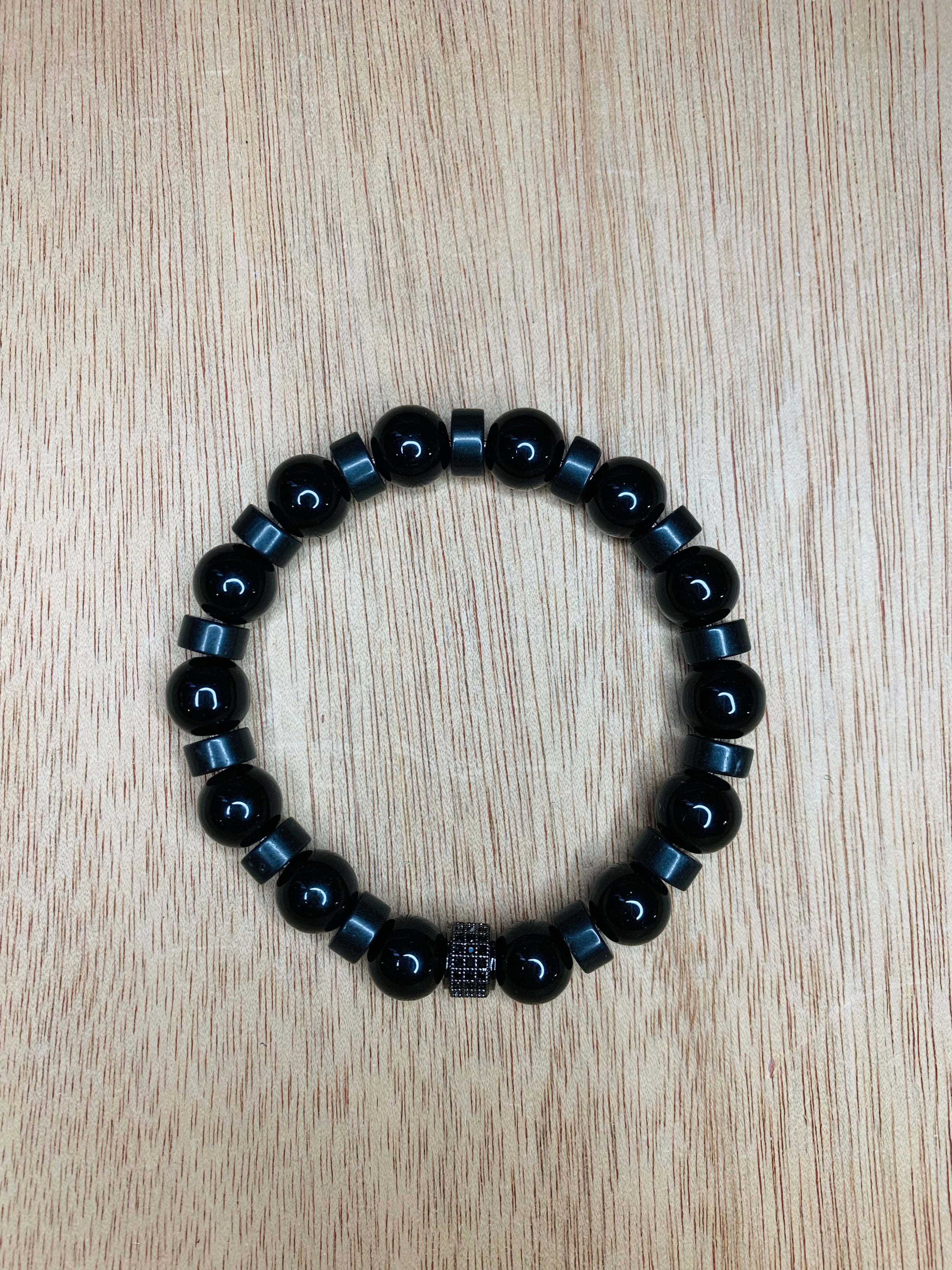 Suave Black Onyx/Jasper 10mm