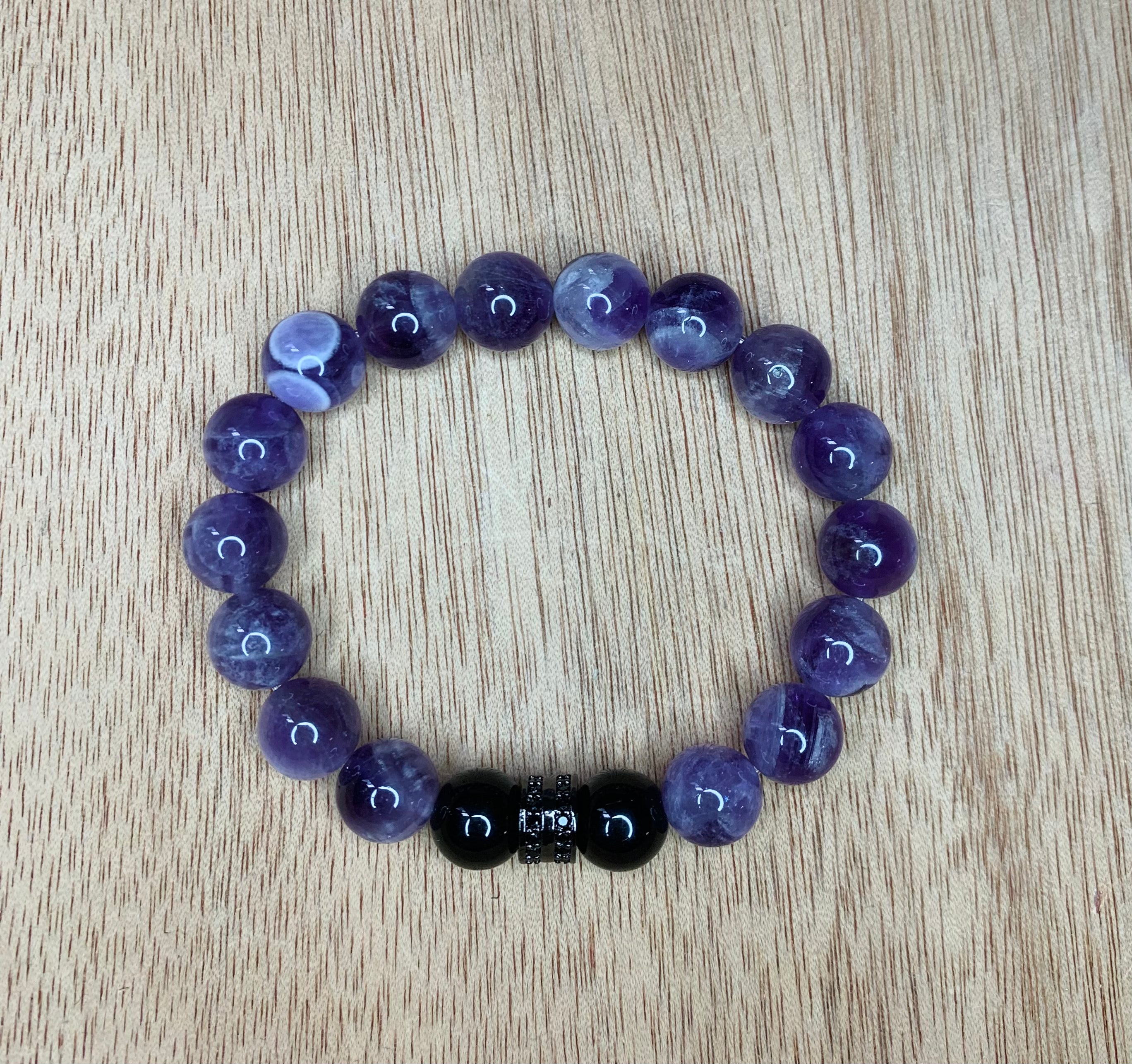 Classy Amethyst & Onyx