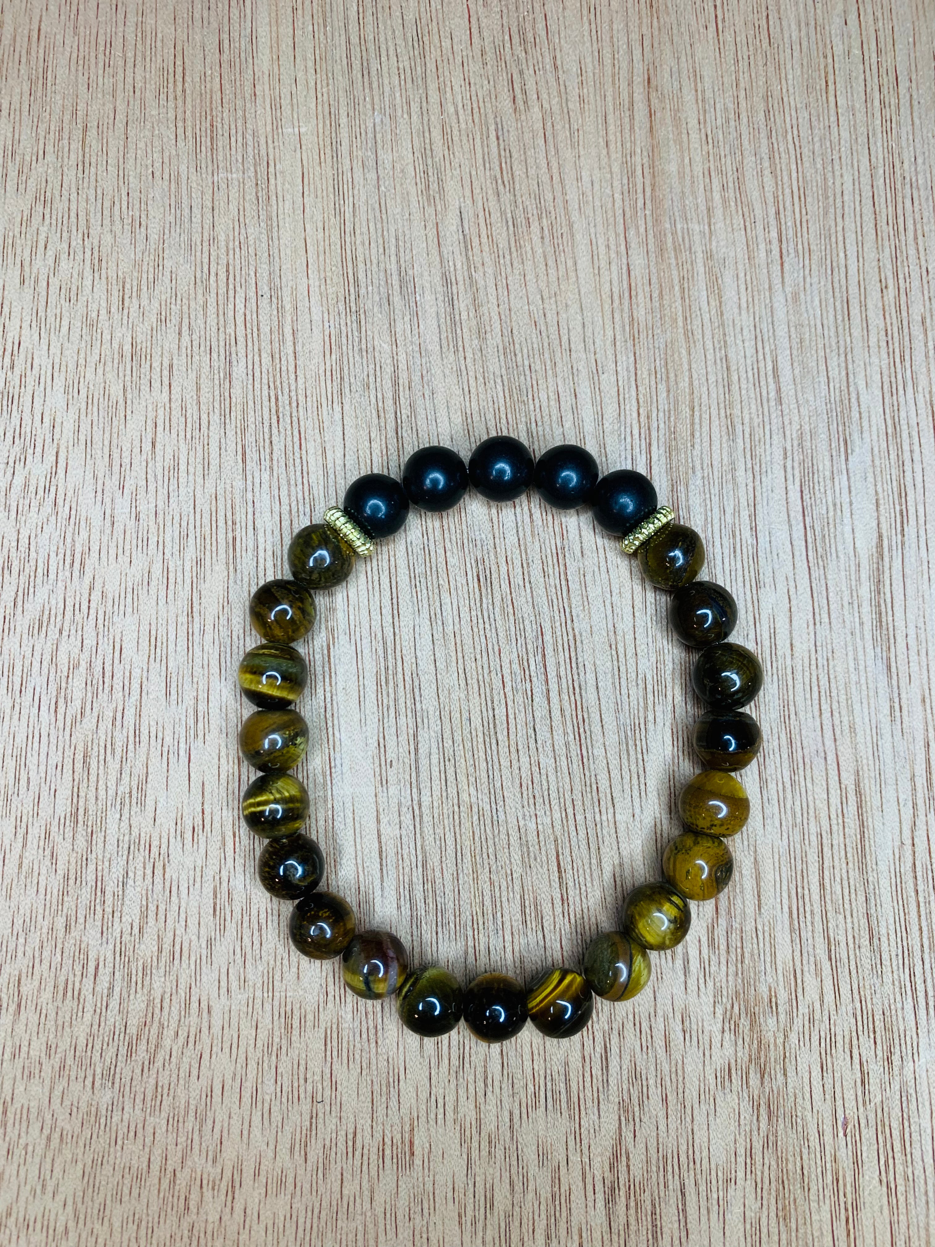Classic Tigers eye & Silver obsidian