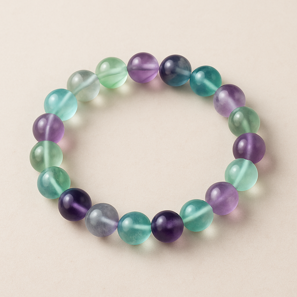 Fluorite Crystal Bracelet