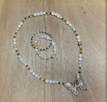 Sunstone Necklace set