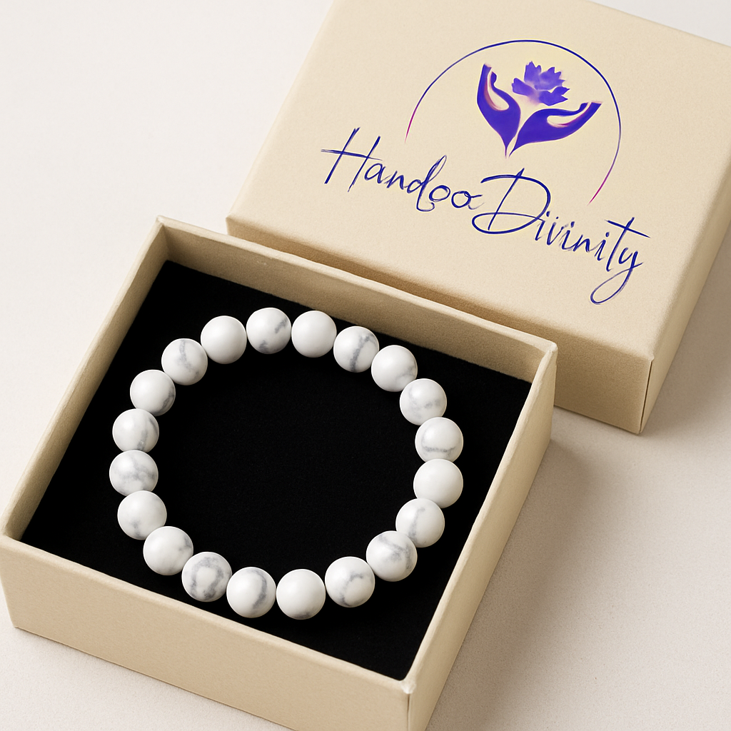 Howlite Crystal Bracelet