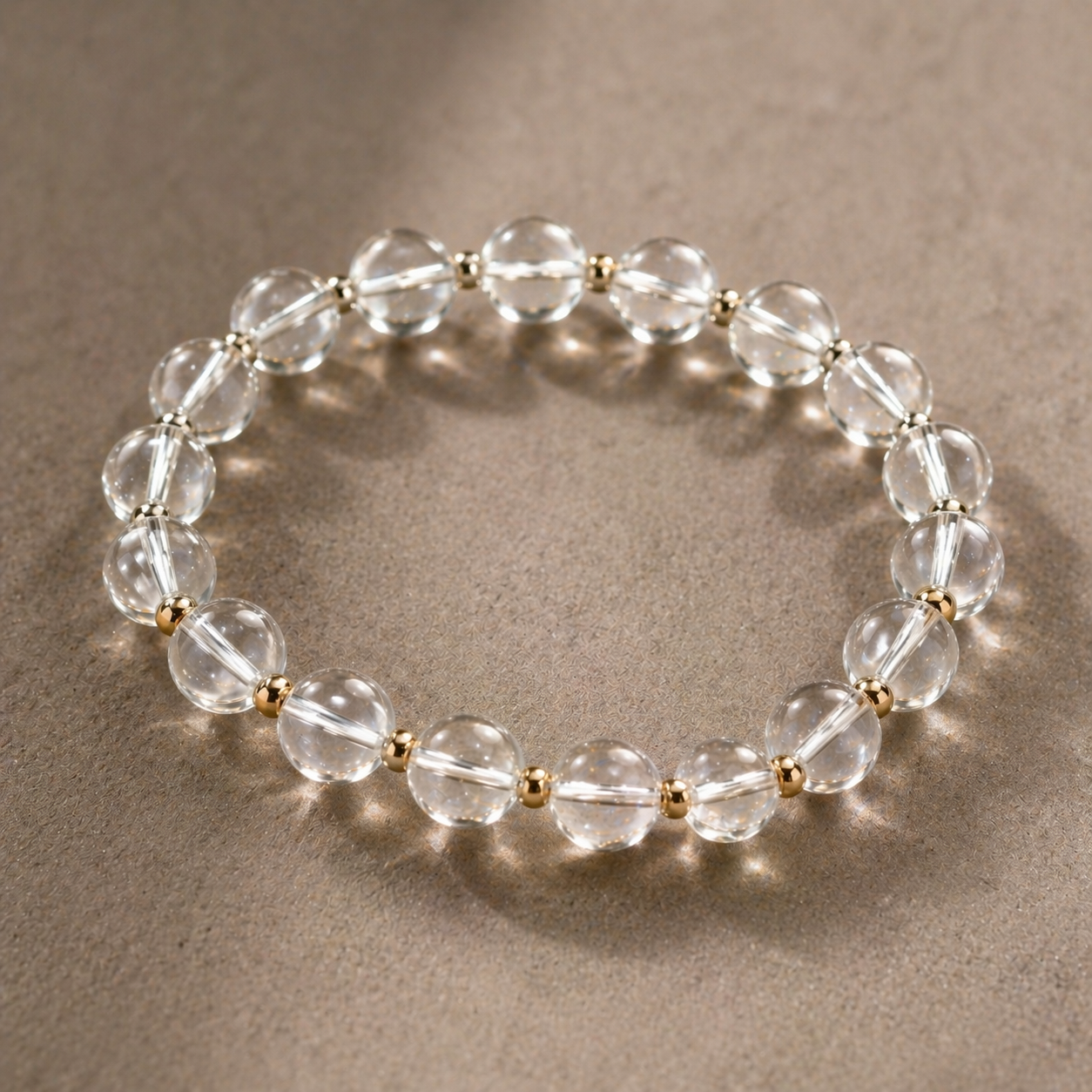 Divine Clarity | Clear Quartz Bracelet | Clarity, Amplification &amp; Sacred Feminine Light