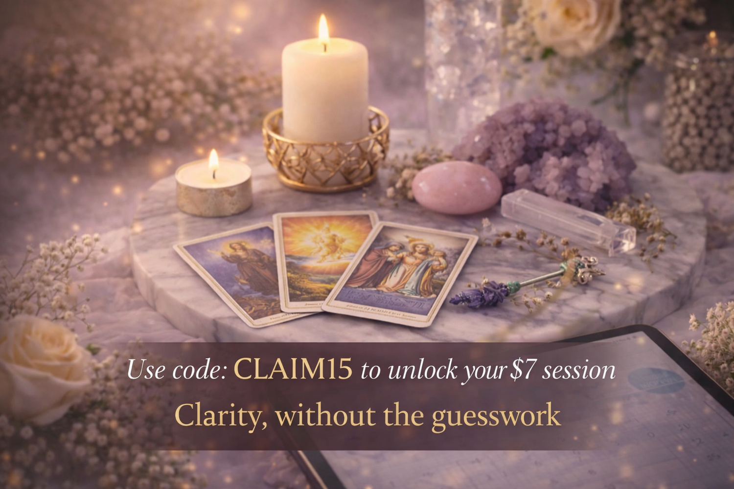 Personalized 3 Card Reading💫$7 with your Welcome Credit ✨