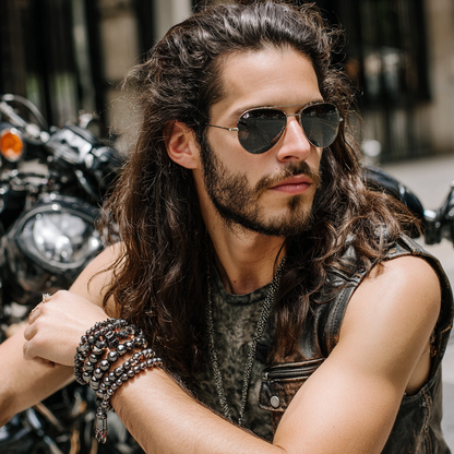 Dazzling Hematite Bracelet | Grounding, Calm &amp; Energetic Balance