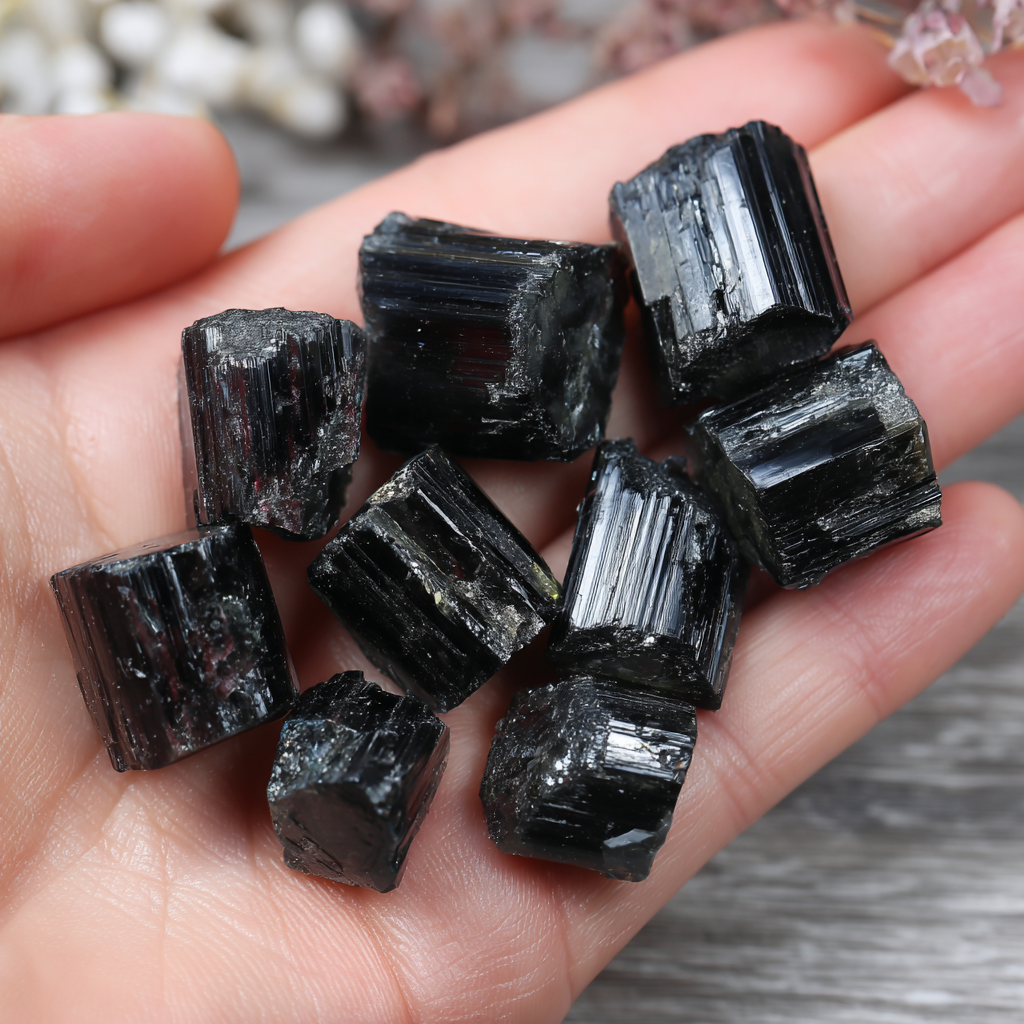 Black Tourmaline Crystal | Protection, Grounding &amp; Energy Purification