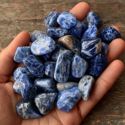 Blue Sodalite Crystal | Clarity, Communication &amp; Spiritual Balance