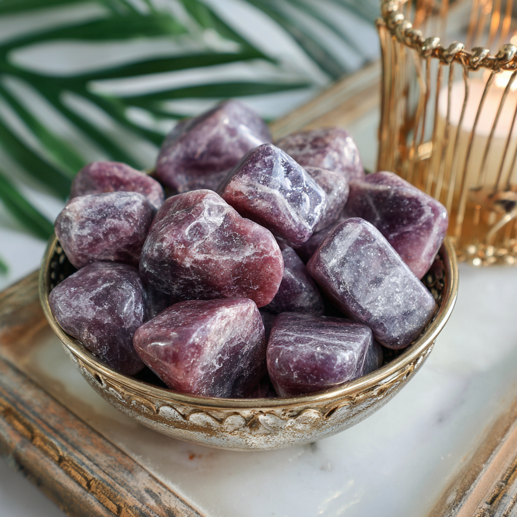 Lepidolite Crystal | Stress Relief, Calm &amp; Emotional Balance