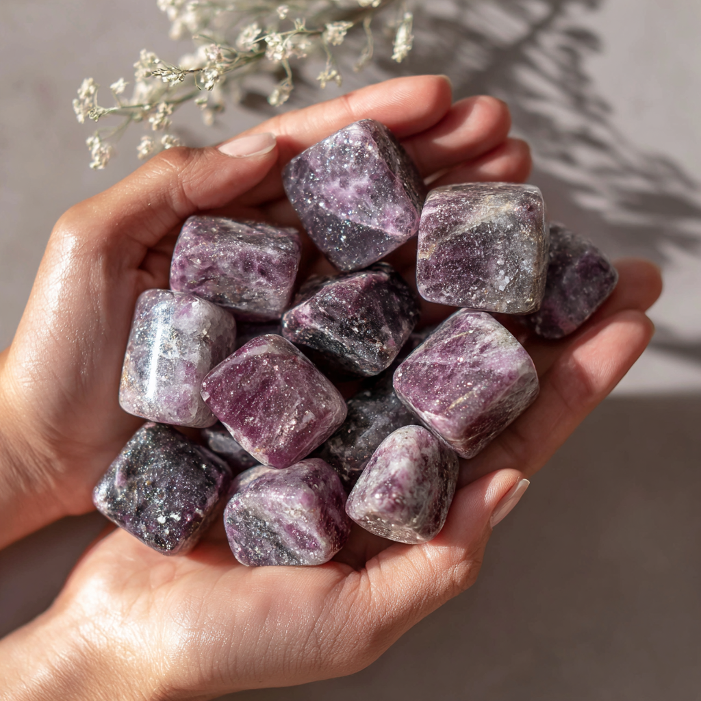 Lepidolite Crystal | Stress Relief, Calm &amp; Emotional Balance