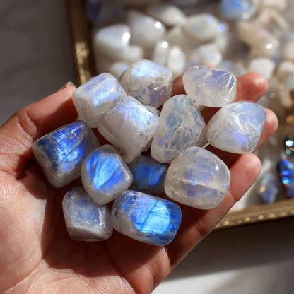 Moonstone Crystal | Inner Peace, Emotional Balance &amp; Divine Feminine Energy