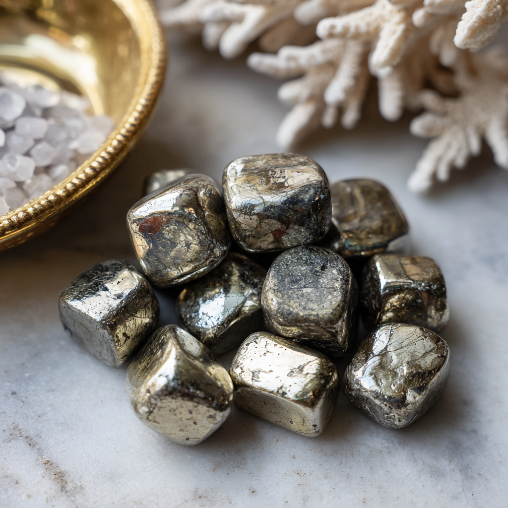 Pyrite Crystal | Abundance, Manifestation &amp; Prosperity Attraction