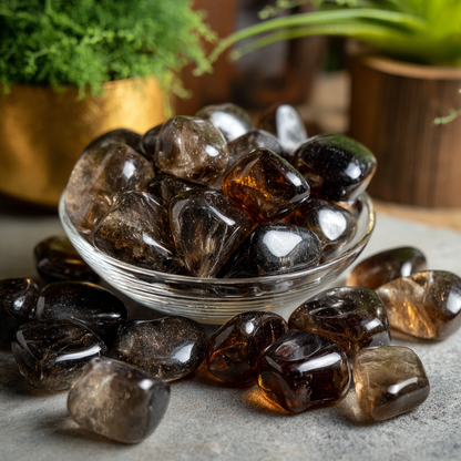 Smoky Quartz Crystal | Grounding, Calm &amp; Energetic Transmutation