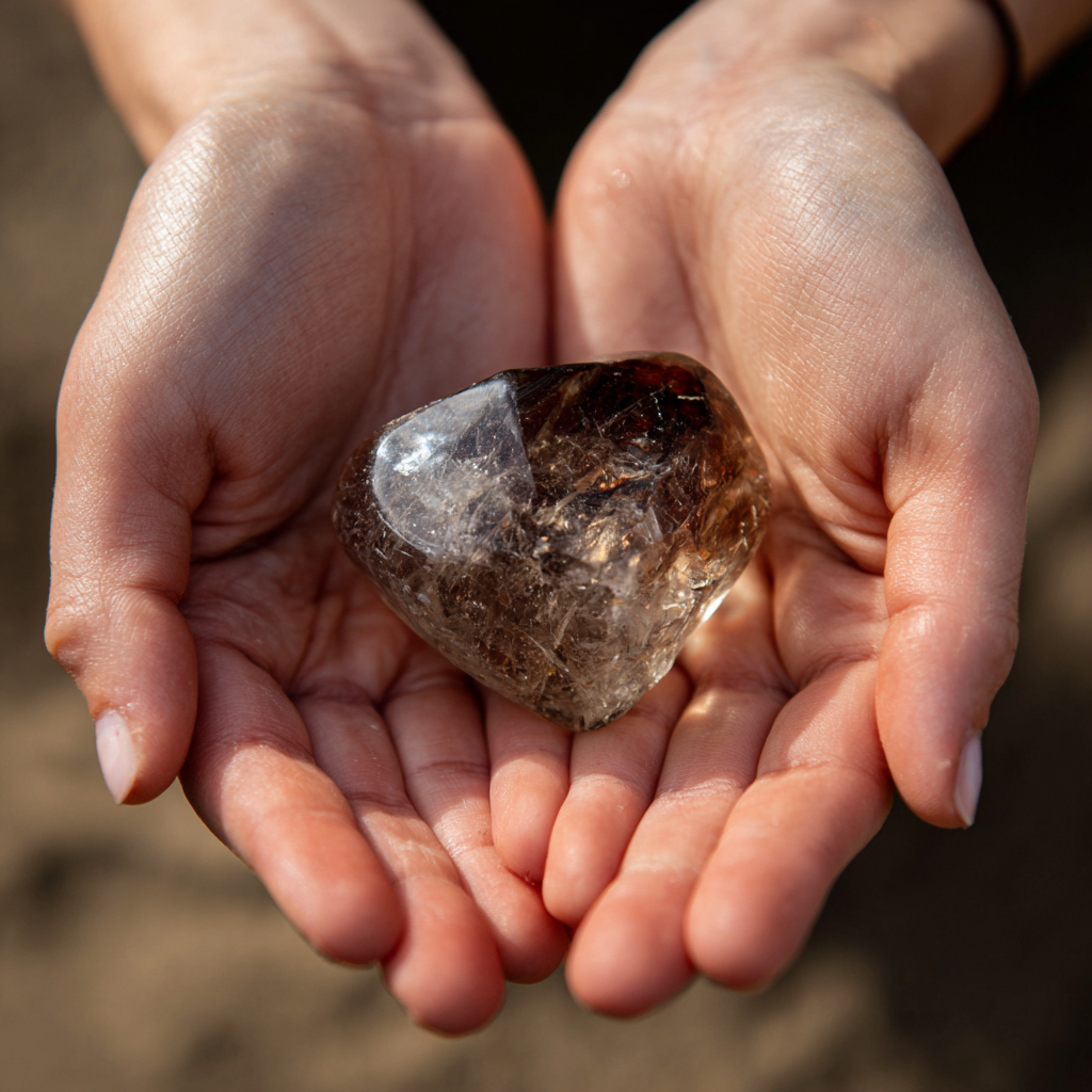Smoky Quartz Crystal | Grounding, Calm &amp; Energetic Transmutation