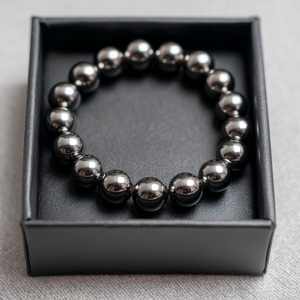 Dazzling Hematite Bracelet | Grounding, Calm &amp; Energetic Balance