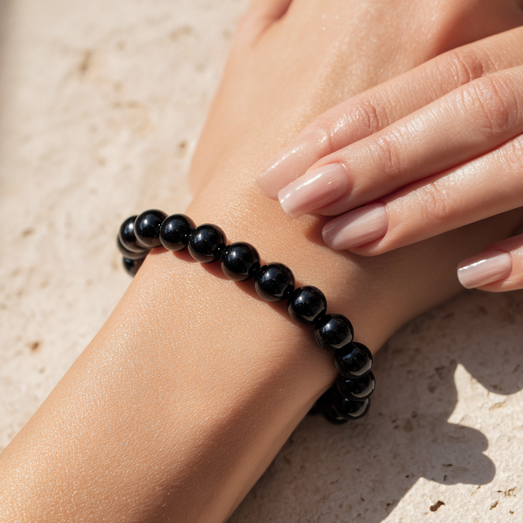 Black Obsidian Bracelet | Protection, Strength &amp; Empowerment