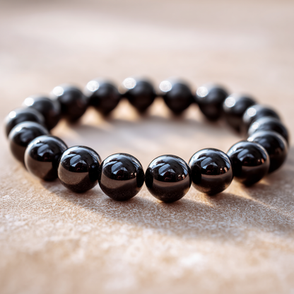 Black Obsidian Bracelet | Protection, Strength &amp; Empowerment