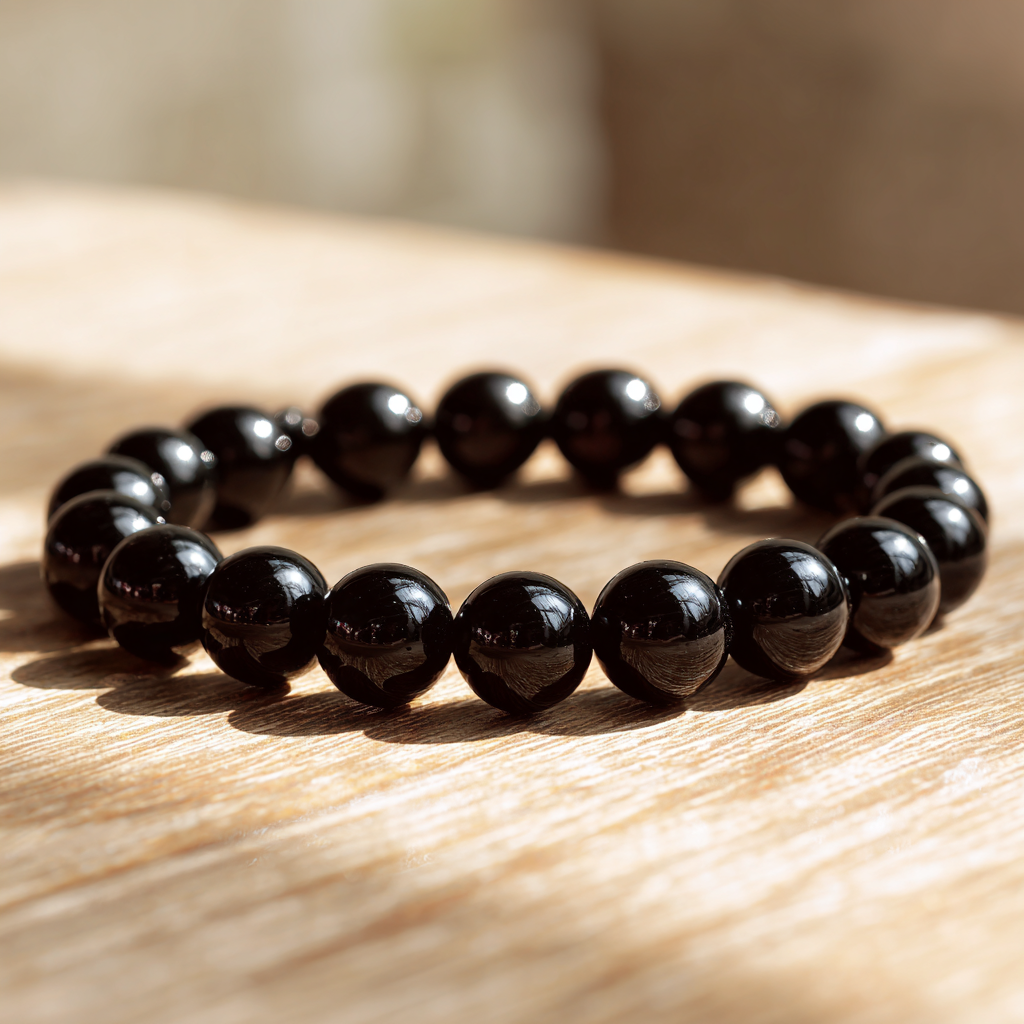 Black Obsidian Bracelet | Protection, Strength &amp; Empowerment