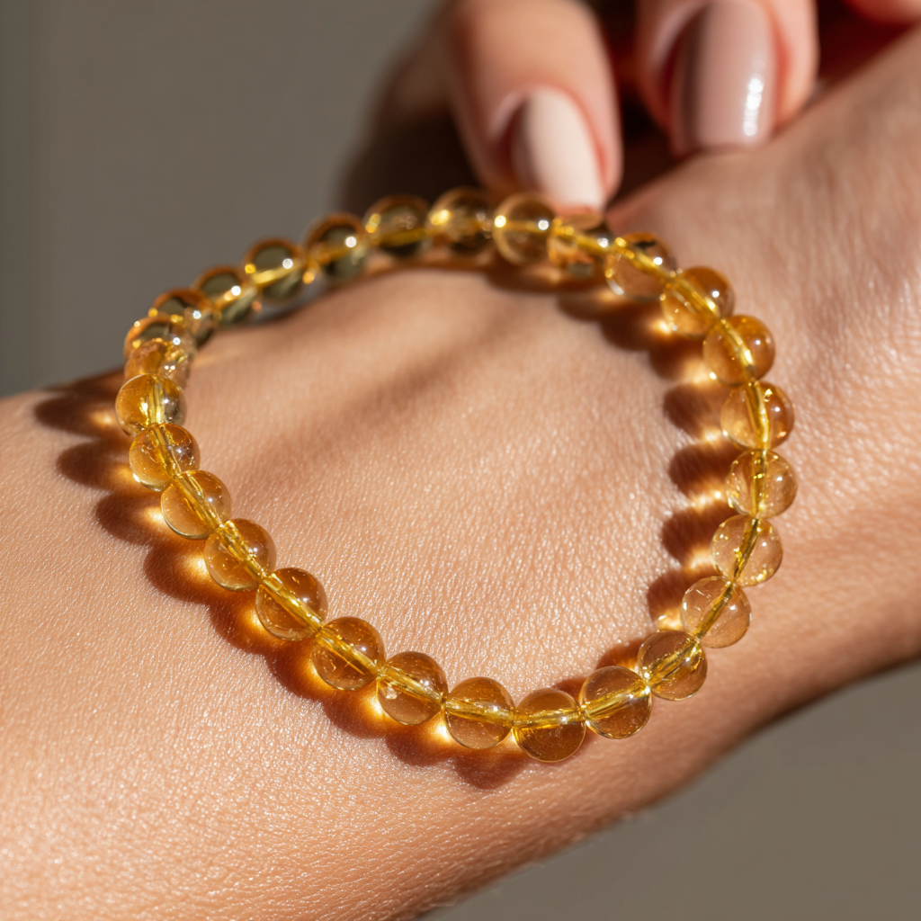 Citrine Bracelet | Stone of Abundance | Positivity, Confidence &amp; Manifestation
