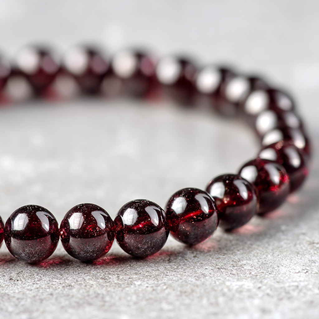 Elite Garnet Bracelet | Passion, Protection &amp; Prosperity