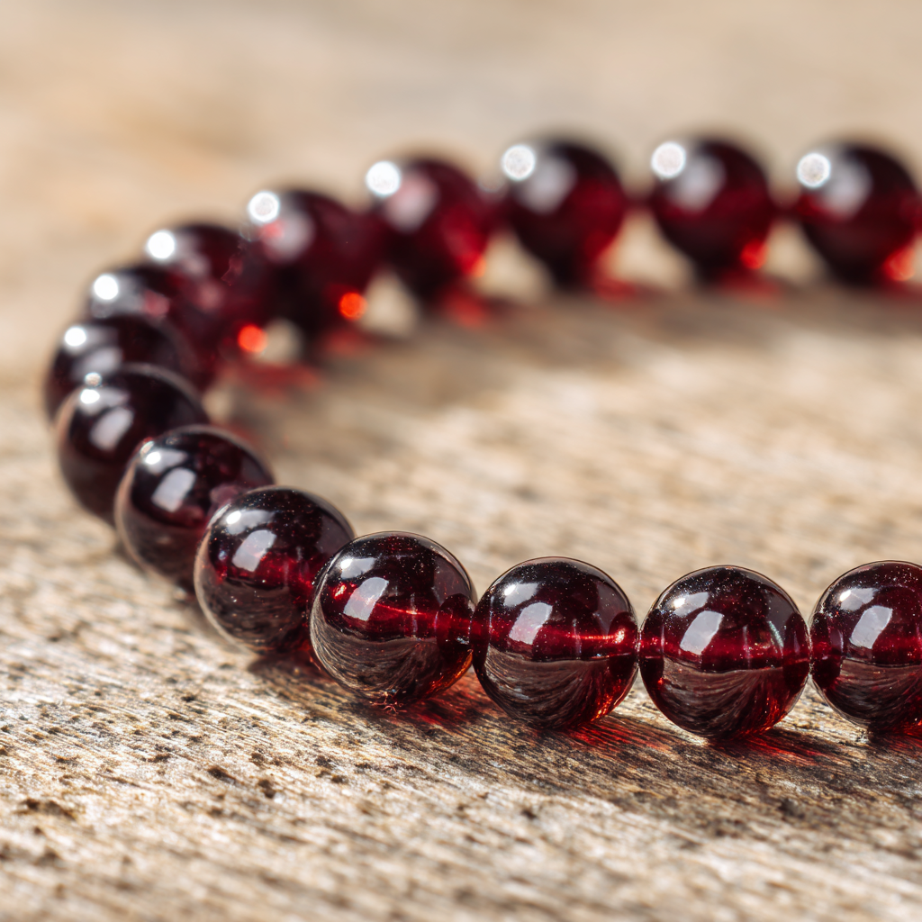 Elite Garnet Bracelet | Passion, Protection &amp; Prosperity