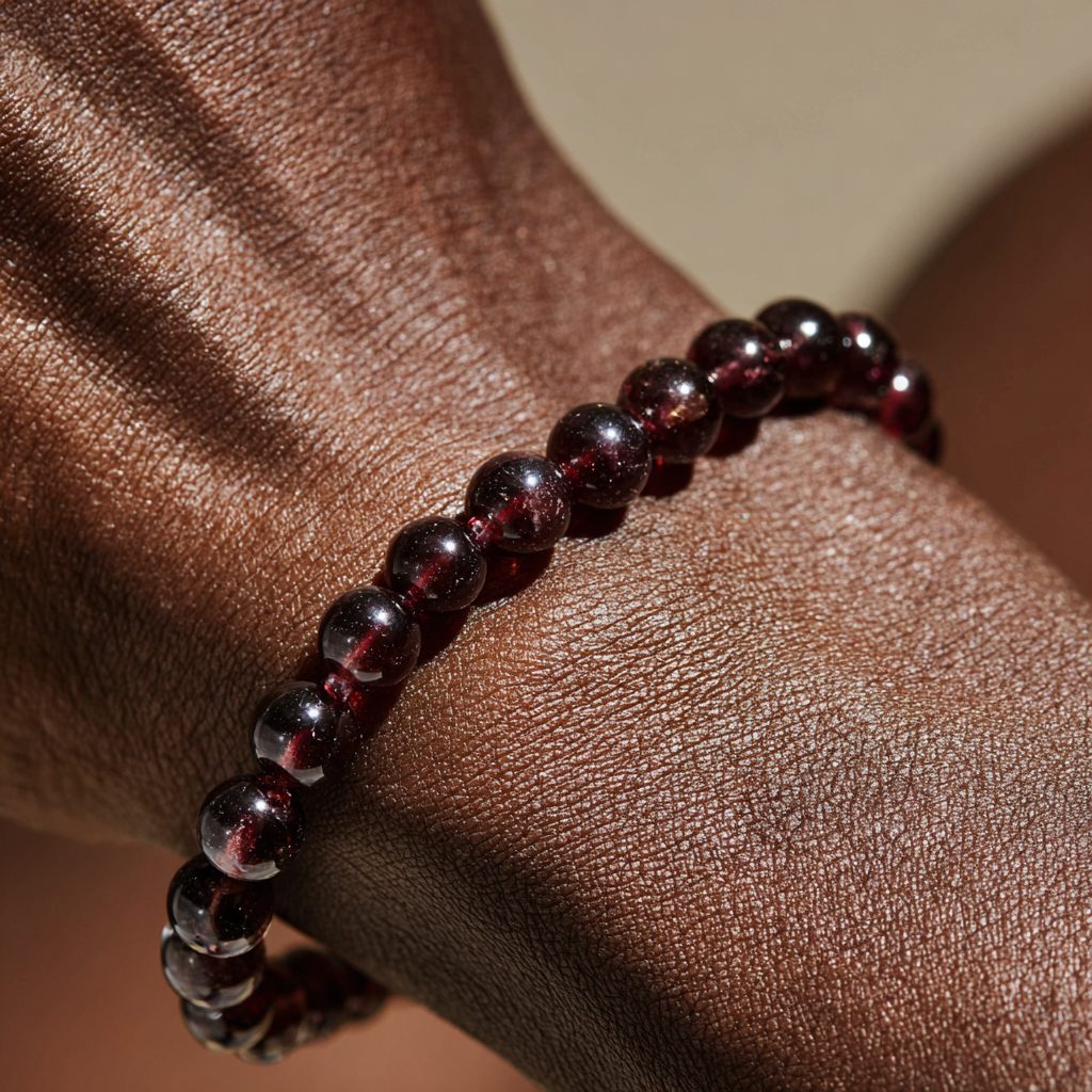 Elite Garnet Bracelet | Passion, Protection &amp; Prosperity