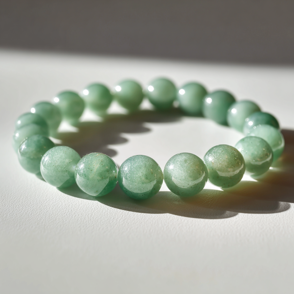 Green Aventurine Bracelet | Luck, Wealth &amp; Heart Chakra Healing