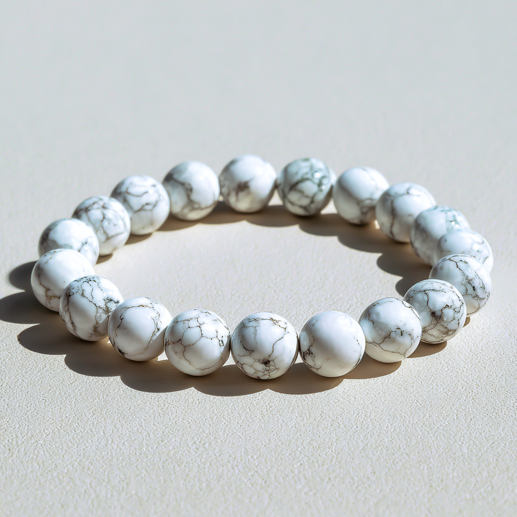 Howlite Bracelet | Calm, Peace &amp; Emotional Stillness
