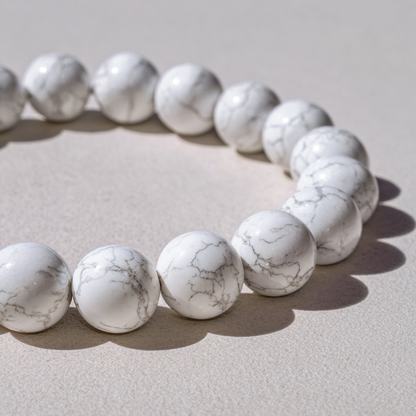 Howlite Bracelet | Calm, Peace &amp; Emotional Stillness