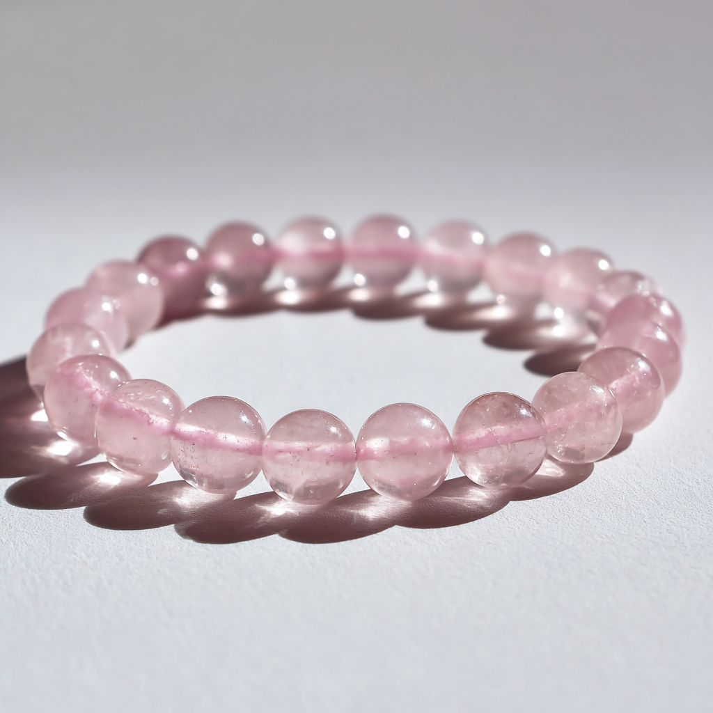 Rose Quartz Bracelet | Self Love, Compassion &amp; Heart Healing