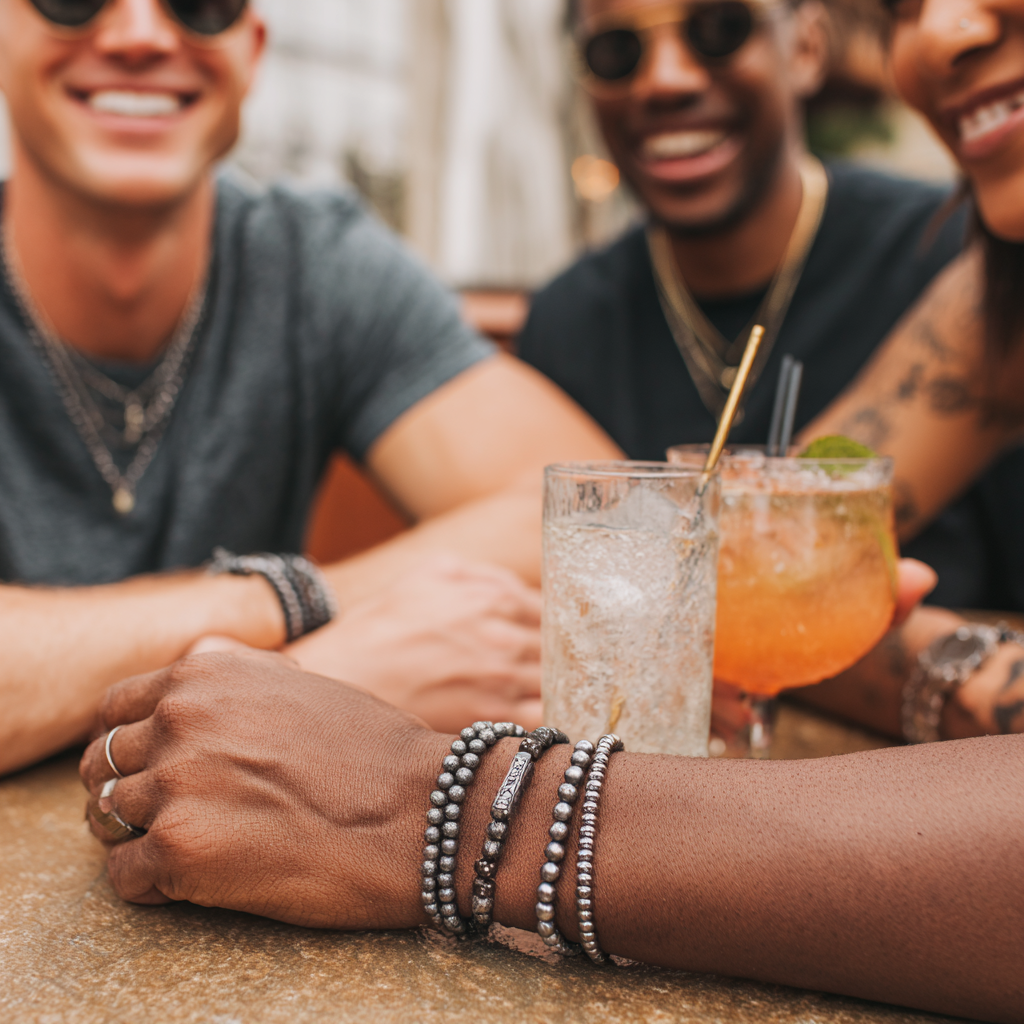 Dazzling Hematite Bracelet | Grounding, Calm &amp; Energetic Balance