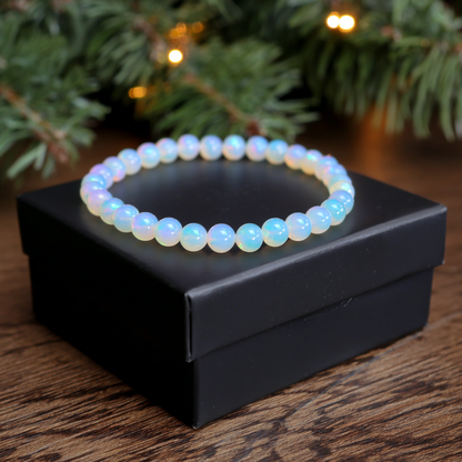 Opalite Crystal Bracelet | Intuition, Manifestation &amp; Spiritual Vision