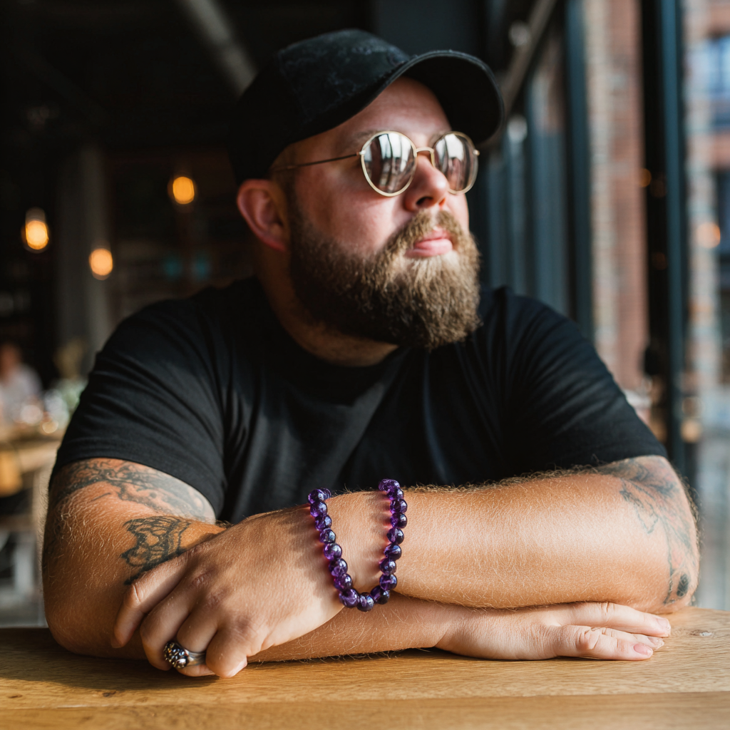 The Anxiety Killer | Amethyst Bracelet | Calm, Peace &amp; Stress Relief