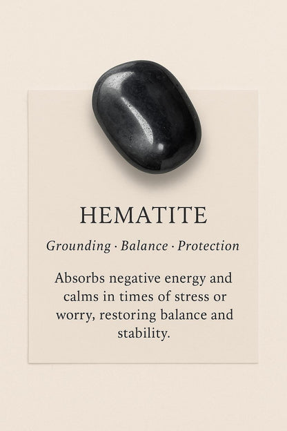 Hematite Crystal | Grounding, Protection &amp; Positive Energy