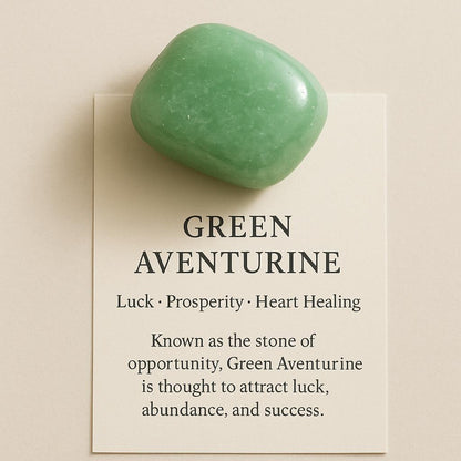 Green Aventurine Crystal | Love, Prosperity &amp; Heart Healing