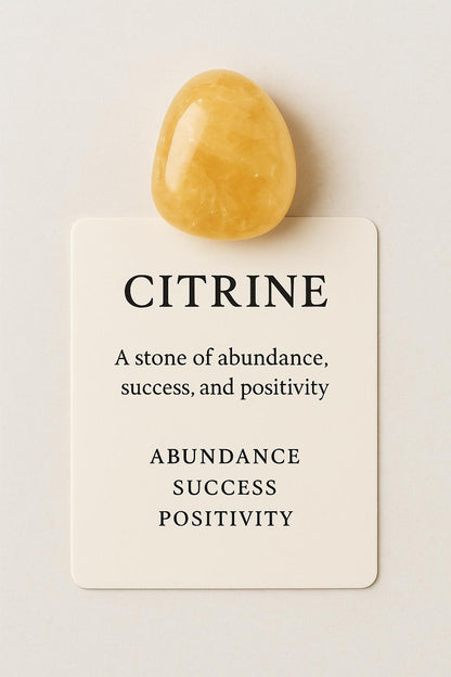 Citrine Crystal | Joy, Abundance &amp; Success Activation