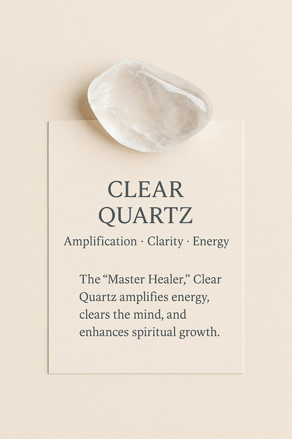Clear Quartz Crystal | Master Healer, Clarity &amp; Energy Amplification